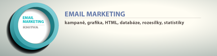 KNITVA - email marketing, kampaně, grafika, html, rozesílky, statistiky