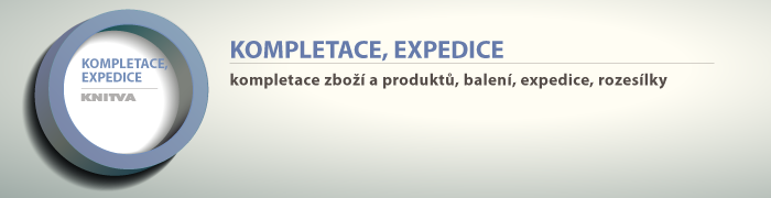 KNITVA - Kompletace, expedice, logistika, balení, zasílání