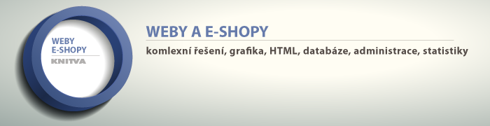 KNITVA - Weby a e-shopy, grafika, html, databáze, administrace, statistiky